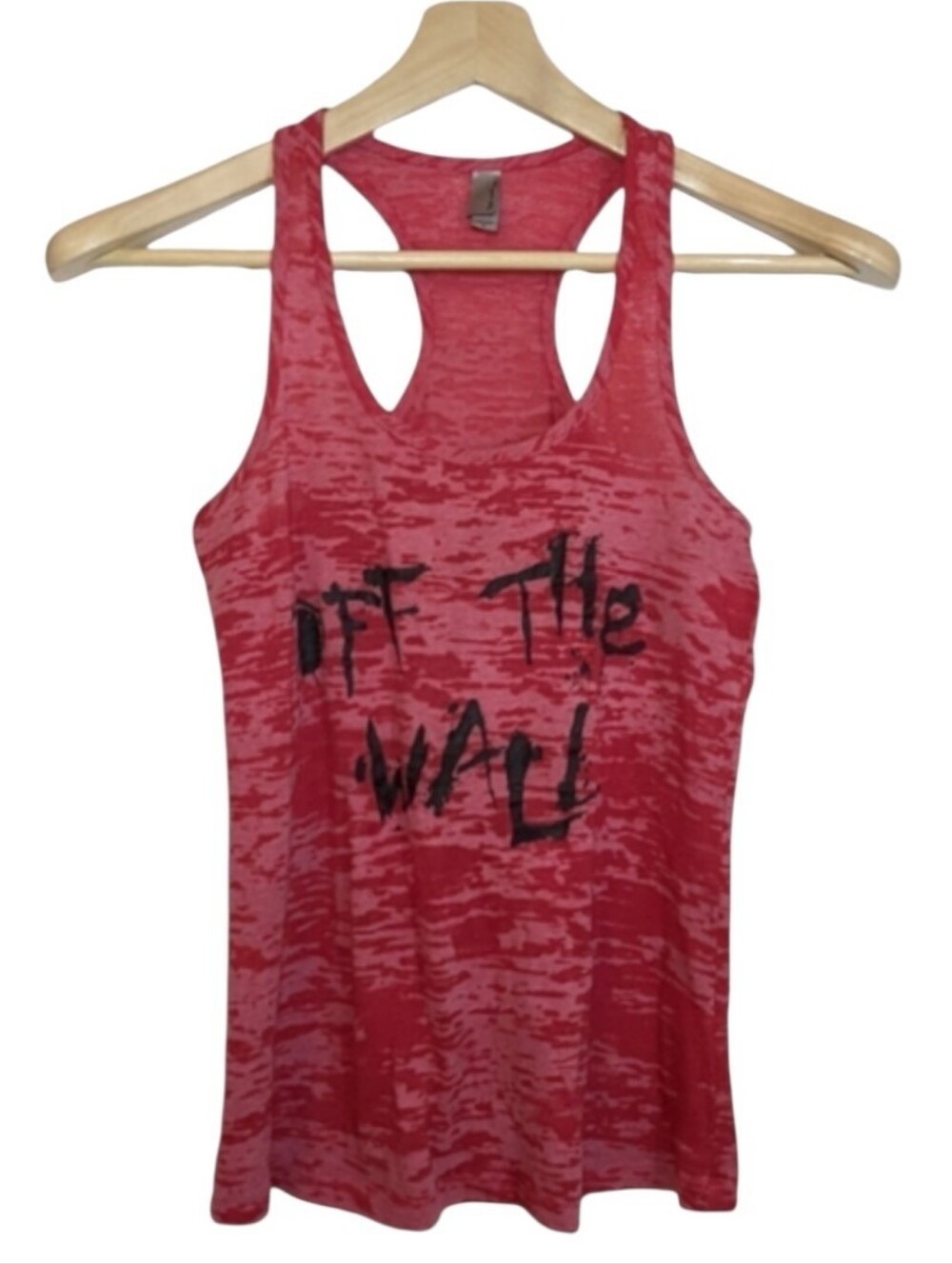 Vans | Off The Wall Red Marbled Razorback Tank